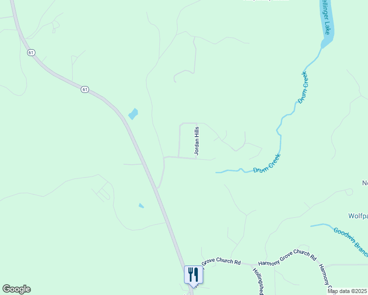 map of restaurants, bars, coffee shops, grocery stores, and more near 50 Birchwood Farms Lane in Dallas