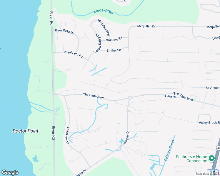 map of restaurants, bars, coffee shops, grocery stores, and more near 435 Yucca Lane in Wilmington
