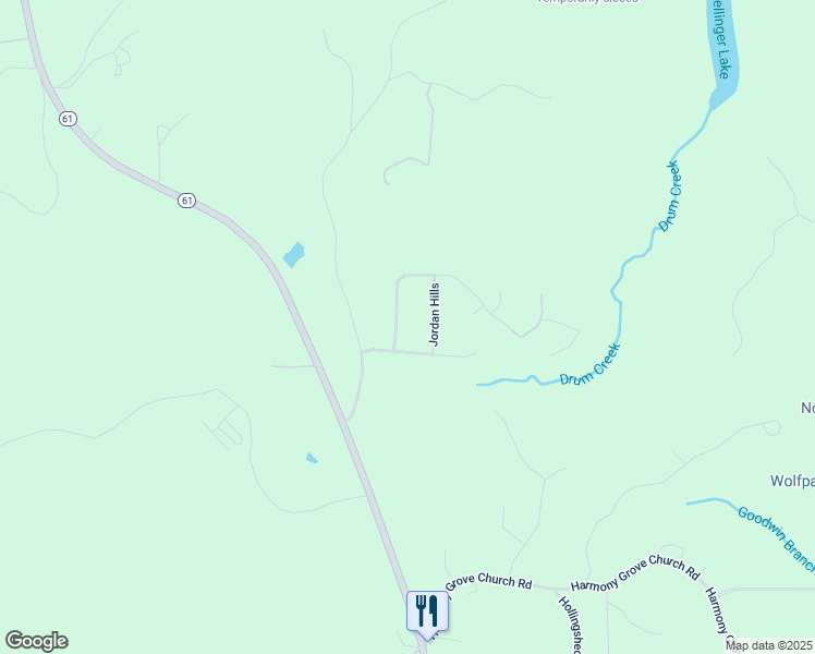 map of restaurants, bars, coffee shops, grocery stores, and more near 50 Birchwood Farms Lane in Dallas