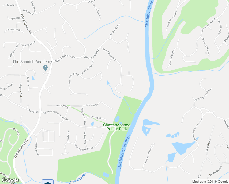 map of restaurants, bars, coffee shops, grocery stores, and more near 7155 Hartsfield Place in Suwanee