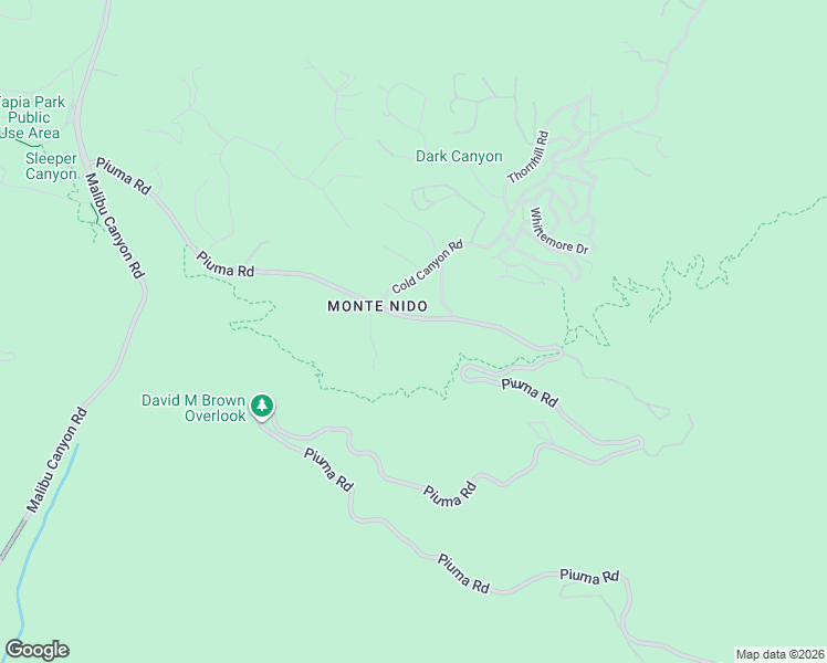 map of restaurants, bars, coffee shops, grocery stores, and more near 25734 Piuma Road in Calabasas