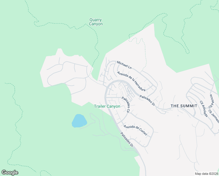 map of restaurants, bars, coffee shops, grocery stores, and more near 1550 Palisades Drive in Los Angeles