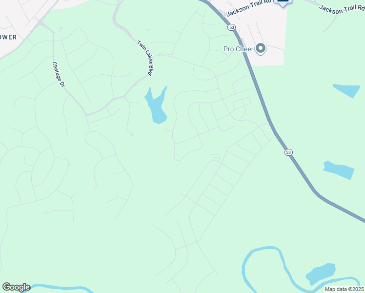 map of restaurants, bars, coffee shops, grocery stores, and more near 36 Candlewood Lane in Hoschton
