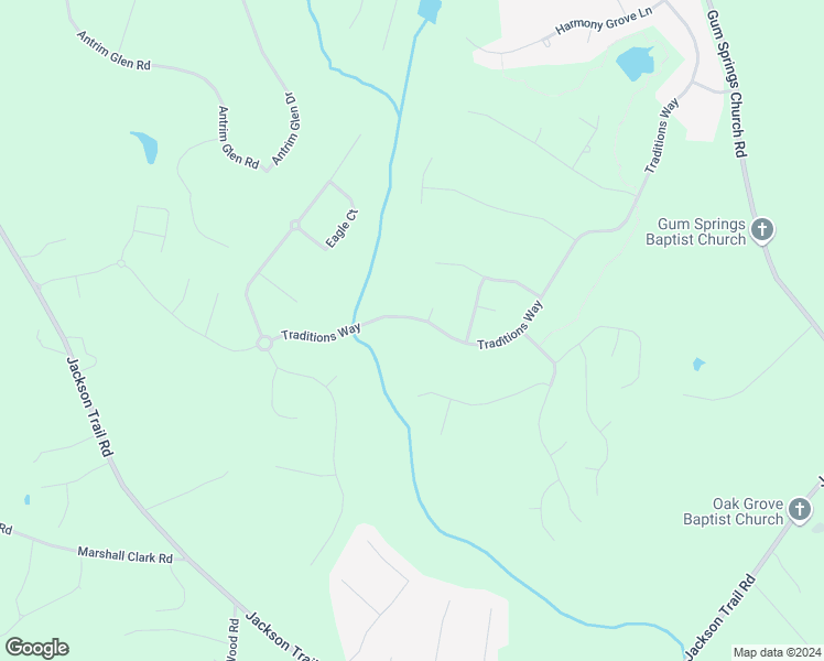 map of restaurants, bars, coffee shops, grocery stores, and more near 2659 Traditions Way in Jefferson