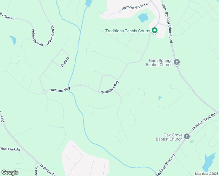 map of restaurants, bars, coffee shops, grocery stores, and more near 2398 Traditions Way in Jefferson