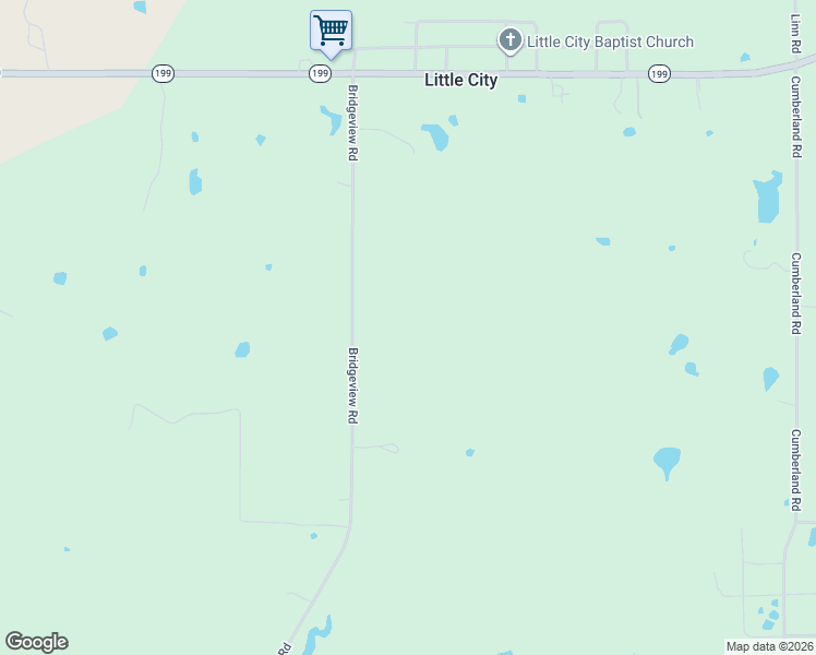 map of restaurants, bars, coffee shops, grocery stores, and more near 17414 Bridgeview Road in Madill