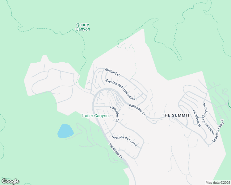 map of restaurants, bars, coffee shops, grocery stores, and more near 1750 Palisades Drive in Los Angeles