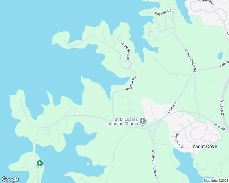 map of restaurants, bars, coffee shops, grocery stores, and more near 307 Regatta Road in Columbia