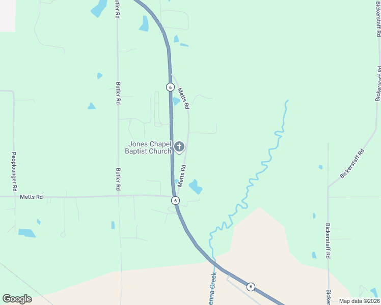 map of restaurants, bars, coffee shops, grocery stores, and more near 30144 Metts Road in Nettleton