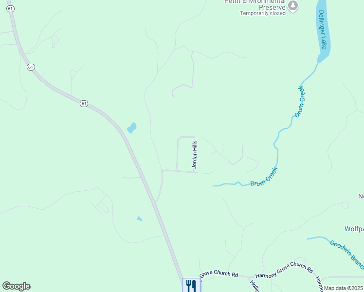 map of restaurants, bars, coffee shops, grocery stores, and more near 88 Birchwood Farms Lane in Dallas