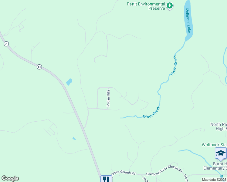 map of restaurants, bars, coffee shops, grocery stores, and more near 305 Birchwood Farms Lane in Dallas