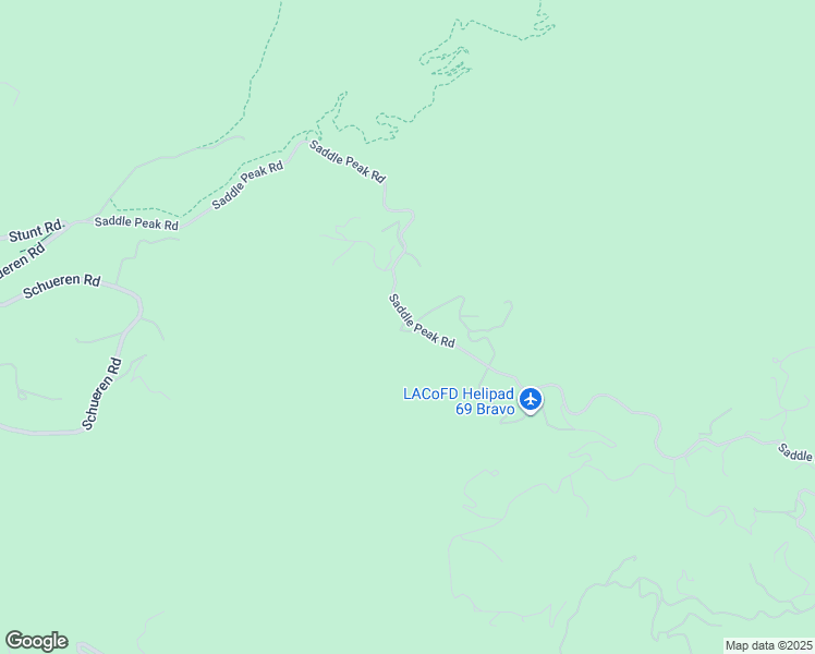 map of restaurants, bars, coffee shops, grocery stores, and more near 23000 Saddle Peak Road in Los Angeles County