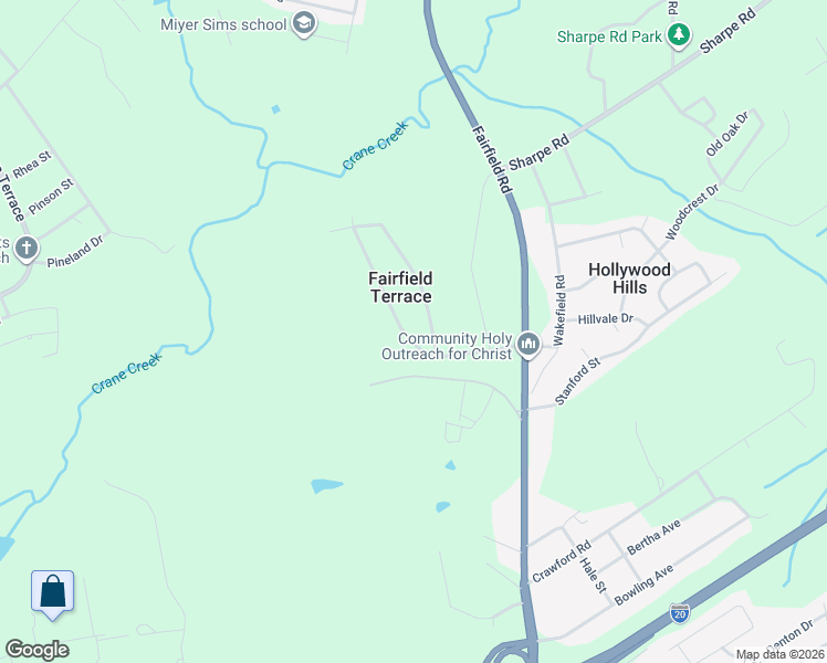 map of restaurants, bars, coffee shops, grocery stores, and more near 1519 Hatcher Drive in Columbia