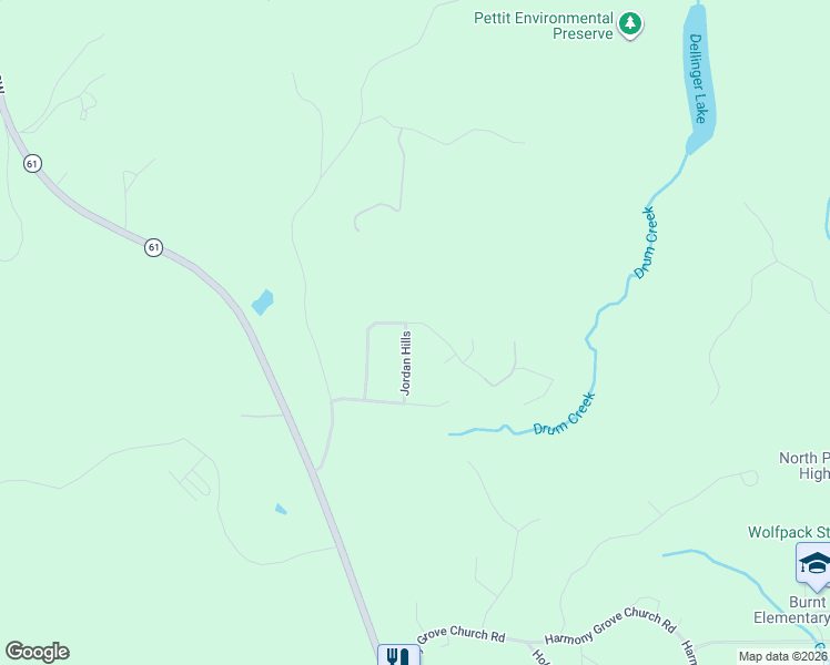 map of restaurants, bars, coffee shops, grocery stores, and more near 305 Birchwood Farms Lane in Dallas