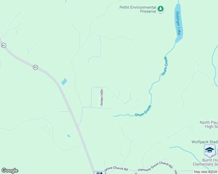 map of restaurants, bars, coffee shops, grocery stores, and more near 305 Birchwood Farms Lane in Dallas