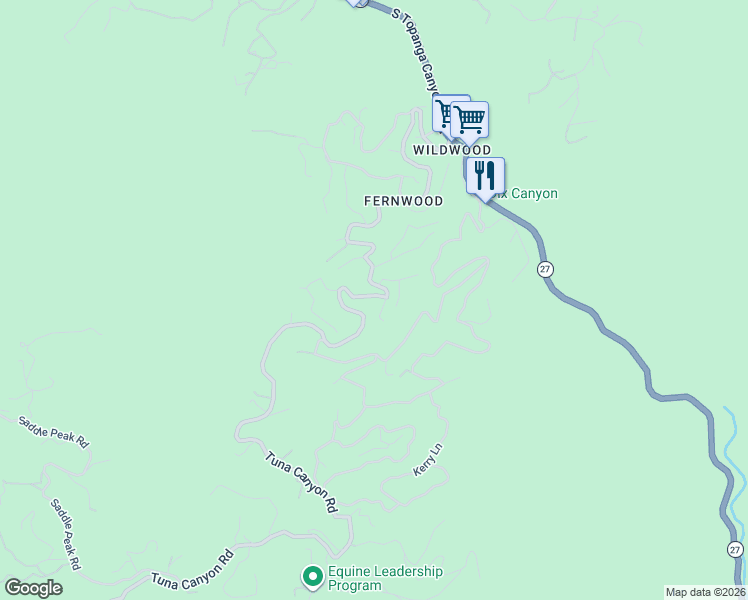 map of restaurants, bars, coffee shops, grocery stores, and more near 1212 Fernwood Pacific Drive in Los Angeles County