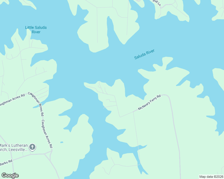 map of restaurants, bars, coffee shops, grocery stores, and more near 140 Laforce Lane in Saluda County