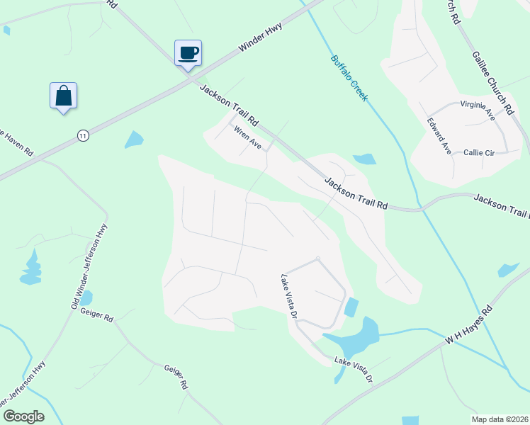 map of restaurants, bars, coffee shops, grocery stores, and more near 82 Cardinal Ridge in Jefferson