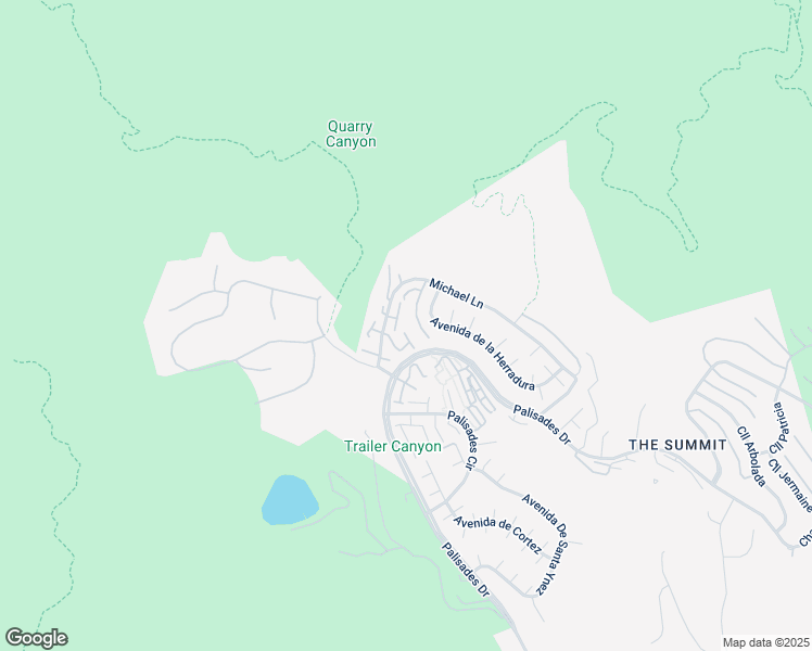 map of restaurants, bars, coffee shops, grocery stores, and more near 1541 Palisades Drive in Los Angeles