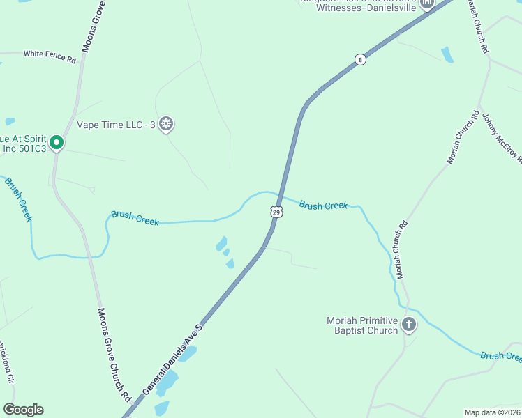 map of restaurants, bars, coffee shops, grocery stores, and more near 3840 U.S. 29 in Colbert