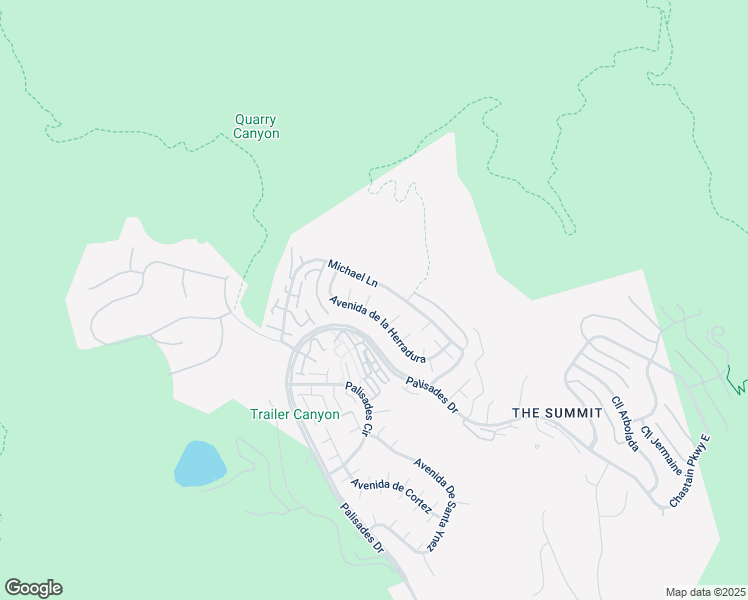 map of restaurants, bars, coffee shops, grocery stores, and more near 17243 Avenida de la Herradura in Los Angeles