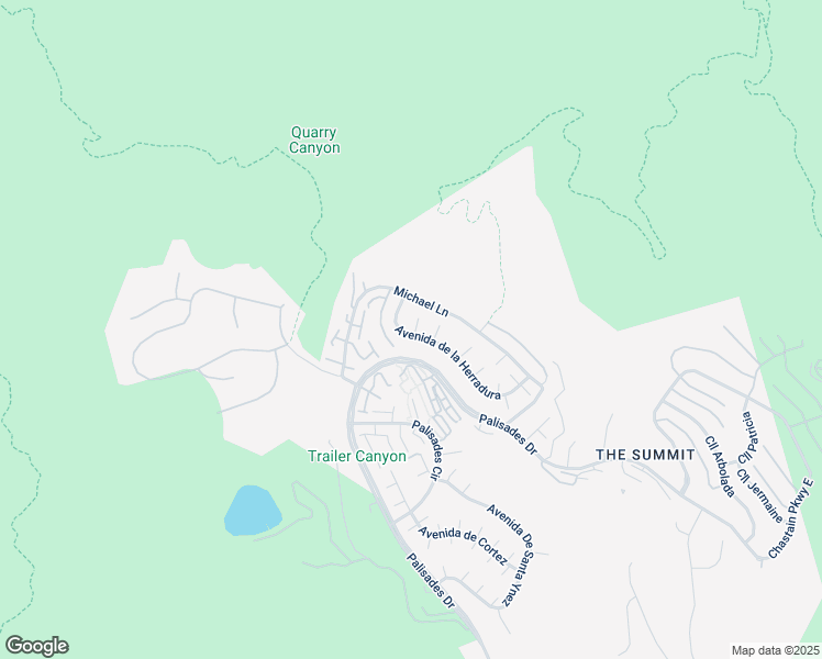 map of restaurants, bars, coffee shops, grocery stores, and more near 17273 Avenida de la Herradura in Los Angeles