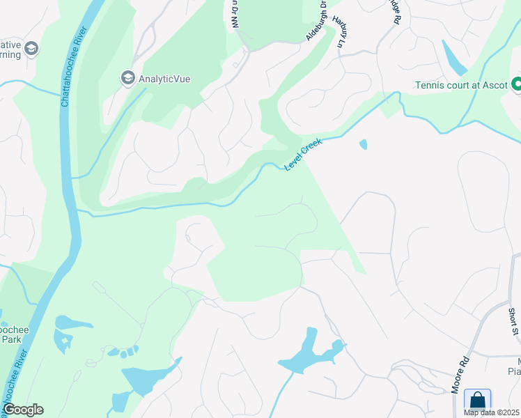 map of restaurants, bars, coffee shops, grocery stores, and more near 881 Woodvale Point in Suwanee