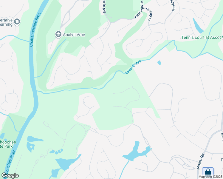 map of restaurants, bars, coffee shops, grocery stores, and more near 891 Woodvale Point in Suwanee