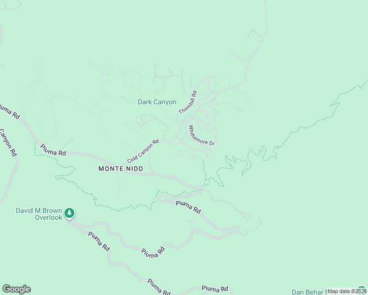map of restaurants, bars, coffee shops, grocery stores, and more near 25665 Buckhorn Drive in Calabasas