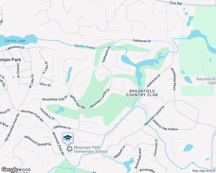 map of restaurants, bars, coffee shops, grocery stores, and more near 12162 Mountain Laurel Drive in Roswell