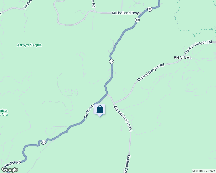 map of restaurants, bars, coffee shops, grocery stores, and more near 1636 Decker Road in Malibu