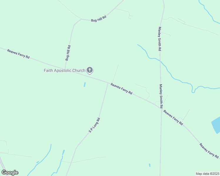 map of restaurants, bars, coffee shops, grocery stores, and more near 59 South P Long Road in Nakina