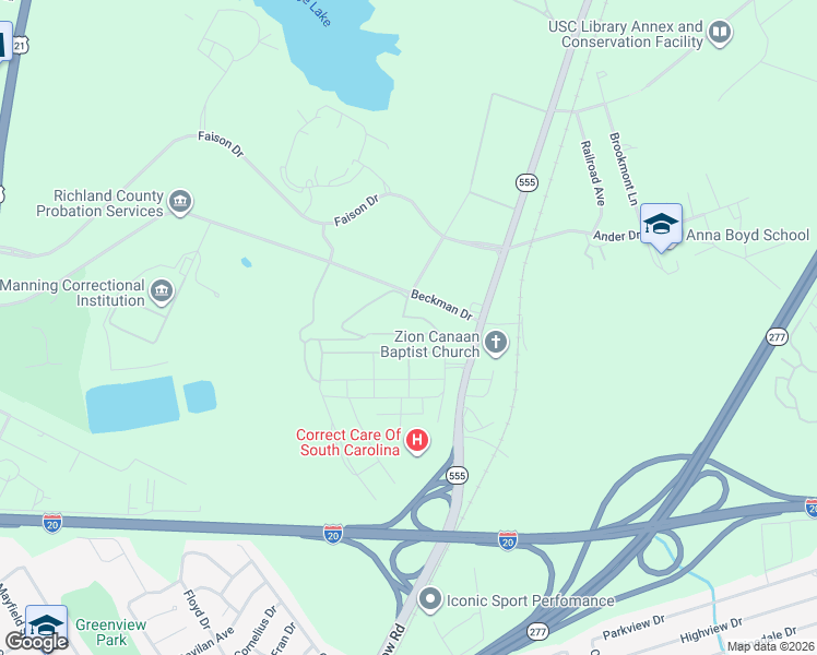 map of restaurants, bars, coffee shops, grocery stores, and more near 5 Sycamore in Columbia