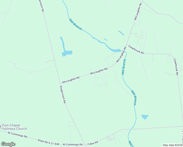 map of restaurants, bars, coffee shops, grocery stores, and more near 4655 McLaughlin Road in Effingham