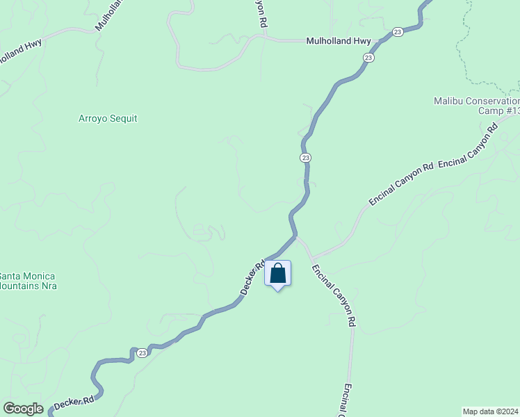 map of restaurants, bars, coffee shops, grocery stores, and more near 33240 Hassted Drive in Malibu