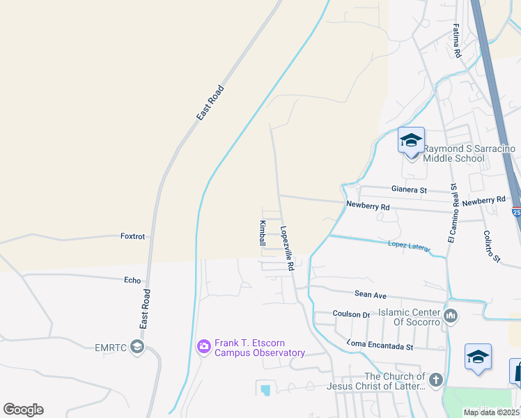 map of restaurants, bars, coffee shops, grocery stores, and more near 1435 Kimball Place in Socorro