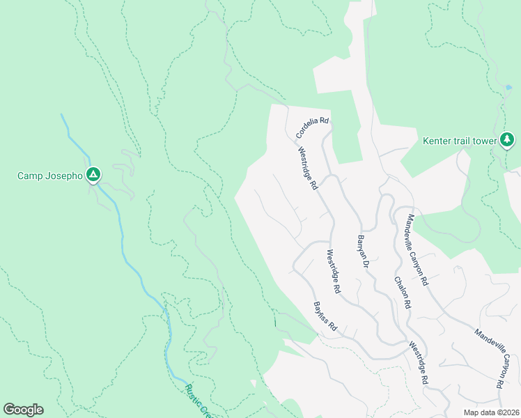 map of restaurants, bars, coffee shops, grocery stores, and more near 2521 La Condesa Drive in Los Angeles