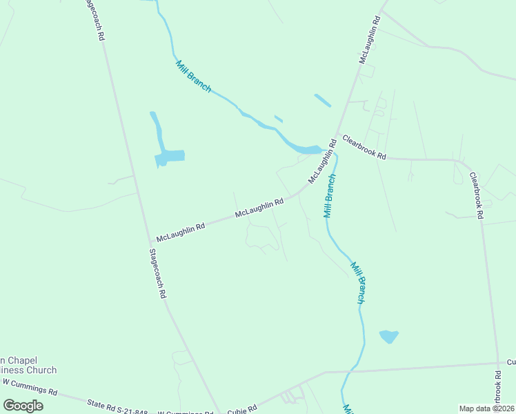 map of restaurants, bars, coffee shops, grocery stores, and more near 1135 McLaughlin Road in Effingham