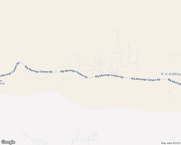 map of restaurants, bars, coffee shops, grocery stores, and more near 49490 Big Morongo Canyon Road in Morongo Valley