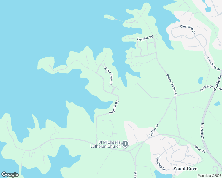 map of restaurants, bars, coffee shops, grocery stores, and more near 846 Shore View Drive in Columbia