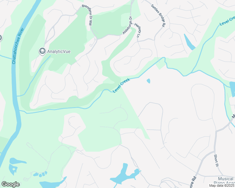 map of restaurants, bars, coffee shops, grocery stores, and more near 5000 Hutchins Ferry Road in Suwanee