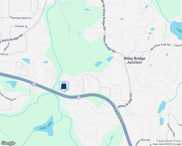 map of restaurants, bars, coffee shops, grocery stores, and more near 3005 Ridgepoint Lane in Woodstock