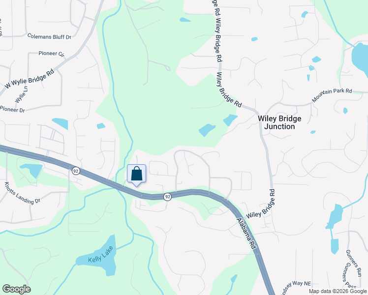 map of restaurants, bars, coffee shops, grocery stores, and more near 231 Colony Center Drive in Woodstock