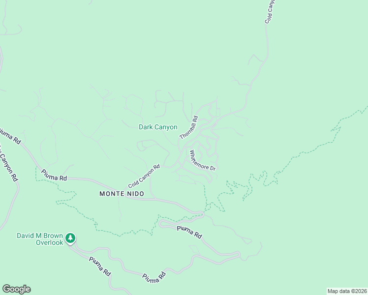 map of restaurants, bars, coffee shops, grocery stores, and more near 661 Cold Canyon Road in Calabasas