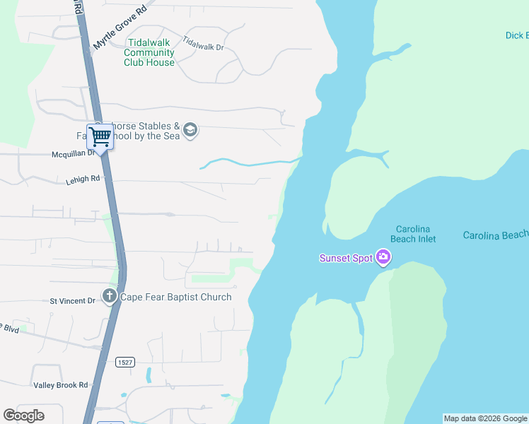 map of restaurants, bars, coffee shops, grocery stores, and more near 1321 Salient Point in Wilmington