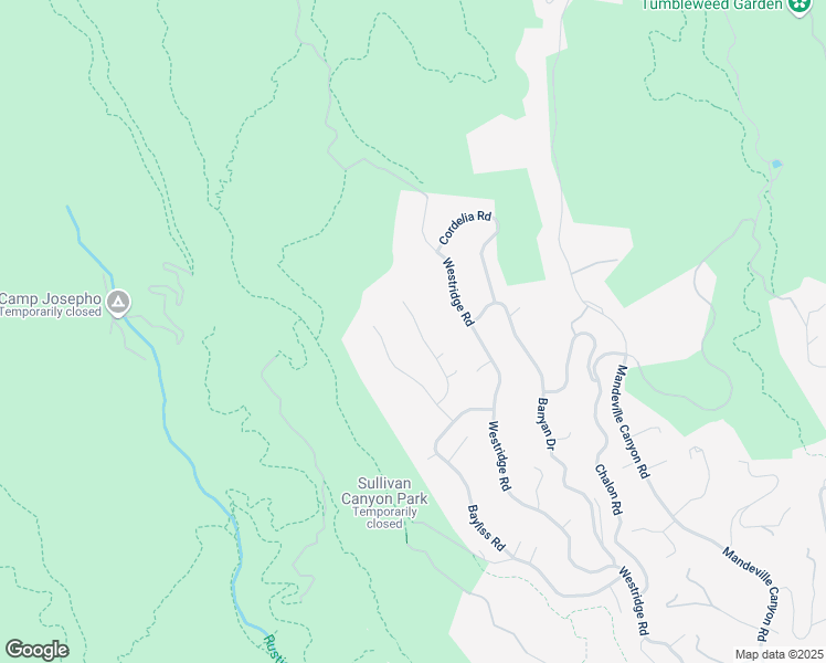 map of restaurants, bars, coffee shops, grocery stores, and more near 2513 Pesquera Drive in Los Angeles