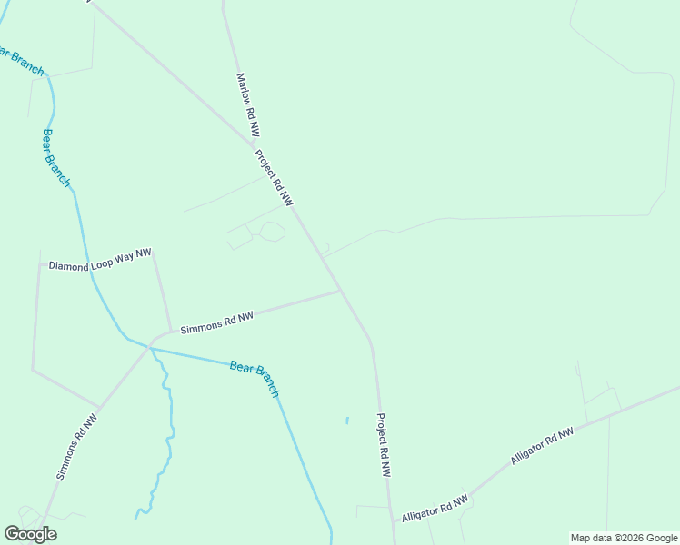 map of restaurants, bars, coffee shops, grocery stores, and more near 4570 Project Rd NW in Brunswick