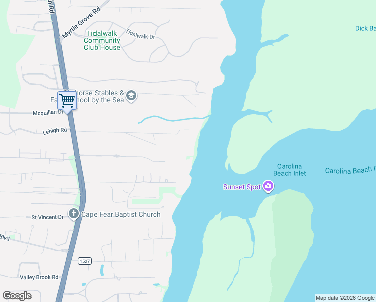 map of restaurants, bars, coffee shops, grocery stores, and more near 1321 Salient Point in Wilmington