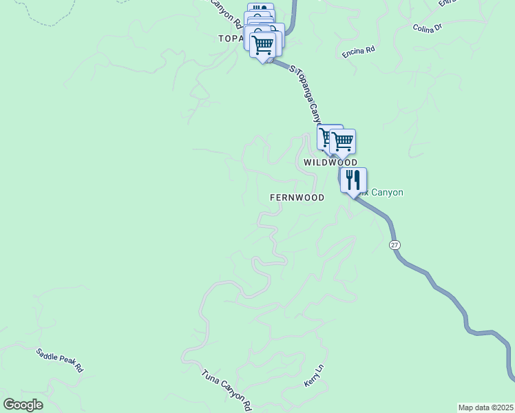 map of restaurants, bars, coffee shops, grocery stores, and more near 809 Basin Drive in Los Angeles County