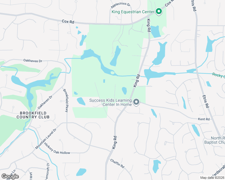 map of restaurants, bars, coffee shops, grocery stores, and more near 12275 King Circle in Roswell